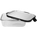 Glasbox LOKA, 1040 ml, schwarz/transparent