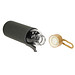Glasflasche Bamboo mit Hülle, 550 ml, transparent