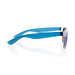 Gleam Sonnenbrille aus RCS rec. PC mit verspiegelten Gläsern, blau, weiß