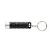 Globix USB Schlüsselanhänger-Taschenlampe aus RCS rABS, schwarz