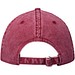 Grafton Kappe mit 6 Segmenten washed, bordeaux