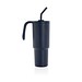 Graphic 360 Becher aus RCS-zertifiziert recyc. Stahl, 900ml, navy blau