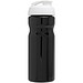 H2O Active® Base 650 ml Sportflasche mit Klappdeckel, schwarz/weiß