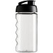 H2O Active® Bop 500 ml Sportflasche mit Klappdeckel, transparent/schwarz
