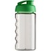 H2O Active® Bop 500 ml Sportflasche mit Klappdeckel, transparent/grün