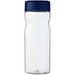 H2O Active® Eco Base 650 ml Sportflasche mit Drehdeckel, transparent/blau
