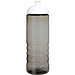 H2O Active® Eco Treble 750 ml Sportflasche mit Stülpdeckel, kohle, schwarz