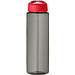H2O Active® Eco Vibe 850 ml Sportflasche mit Ausgussdeckel, kohle, rot