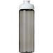 H2O Active® Eco Vibe 850 ml Sportflasche mit Klappdeckel, kohle, weiß
