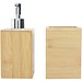 Hedon 3-teiliges Bambus Badezimmer-Set, natural