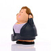 Herr Bert® Anti-Stress-Figuren Businesswomen Berta, blau