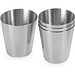 HIMALAYAS. Set mit 4 Edelstahlbechern 25 mL, Silber