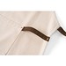 HOLM. Schürze aus 100% Canvas-Baumwolle (320 g/m²) mit Metalldetails, Naturhell