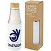 Hulan 540 ml Kupfer-Vakuum Isolierflasche mit Bambusdeckel, weiss