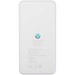 Intan 10 W 10.000 mAh Powerbank aus recyceltem Kunststoff, weiss