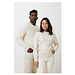 Iqoniq Denali ungefärbt. Rundhals-Sweater aus recycelter BW, natural raw, XXL