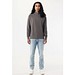 IQONIQ Elgon Quarter-Zip-Sweater aus rec. Baumwolle, anthrazit, L