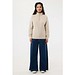 IQONIQ Elgon Quarter-Zip-Sweater aus rec. Baumwolle, desert, L