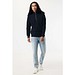 IQONIQ Elgon Quarter-Zip-Sweater aus rec. Baumwolle, schwarz, L