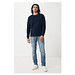 Iqoniq Etosha Lightweight Sweater aus recycelter Baumwolle, navy blau, L