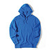 Iqoniq Jasper Hoodie aus recycelter Baumwolle, Königsblau, XL