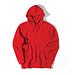 Iqoniq Jasper Hoodie aus recycelter Baumwolle, rot, S