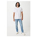 Iqoniq Kakadu relaxed T-Shirt aus recycelter Baumwolle, weiß, L