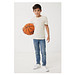 Iqoniq Koli Kids T-Shirt aus recycelter Baumwolle, natural raw, 13-14 y