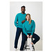 Iqoniq Kruger Relax-Rundhals-Sweater, verdigris, XS