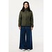IQONIQ Maiko Damen Steppjacke aus recyceltem Polyester, khaki, S
