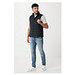 Iqoniq Meru Herren Bodywarmer aus recyceltem Polyester, schwarz, L