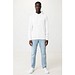 IQONIQ Rila Lightweight Hoodie aus recycelter Baumwolle, recycled white, XXS