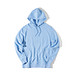 Iqoniq Rila Lightweight Hoodie aus recycelter Baumwolle, sky blue, XL