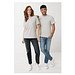 Iqoniq Sierra Lightweight T-Shirt aus recycelter Baumwolle, ungefärbte helles Grau, L