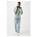 Iqoniq Yoho Relax-Hoodie aus recycelter Baumwolle, Iceberg green, L
