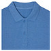 Iqoniq Yosemite PiquÃ©-Poloshirt aus recycelter Baumwolle, heather blue, L