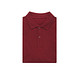 Iqoniq Yosemite Piqué-Poloshirt aus recycelter Baumwolle, burgundy, M