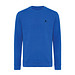 Iqoniq Zion Rundhals-Sweater aus recycelter Baumwolle, Königsblau, S