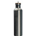 Isolierflasche aus Edelstahl, grau