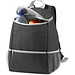JAIPUR. Kühlrucksack 10l aus 600D Polyester, Schwarz