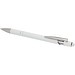 Kish Kugelschreiber mit silbernem Finish, weiss