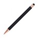 Kugelschreiber mit Touch-Pen Miramar,schwarz