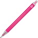 Kugelschreiber mit transparenten Clip EUGENE, pink
