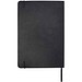 Legato Elegance A5 Hardcover Notizbuch mit Tintenroller Set, schwarz