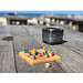 LUDO Spiel aus Holz, braun