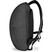 LUNAR. Laptop-Rucksack 15.6" aus 600D Polyester, Dunkelgrau