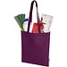 Madras Blend 140 g/m² Tragetasche aus GRS-recycelter Baumwolle 7L, lila