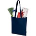Madras Blend 140 g/m² Tragetasche aus GRS-recycelter Baumwolle 7L, navy