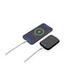 MagBoost 5.000mAh magnetische Powerbank aus RCS rec. Plastik, schwarz
