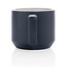 Keramiktasse Calla, 350 ml, navy blau